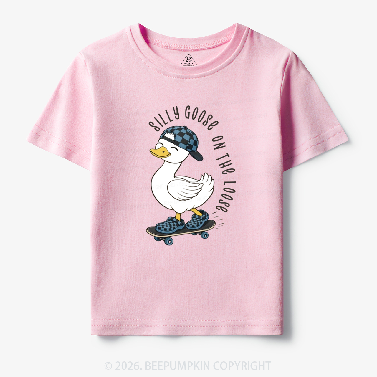 Silly Boy Goose On The Loose Toddler&Kid's Tees