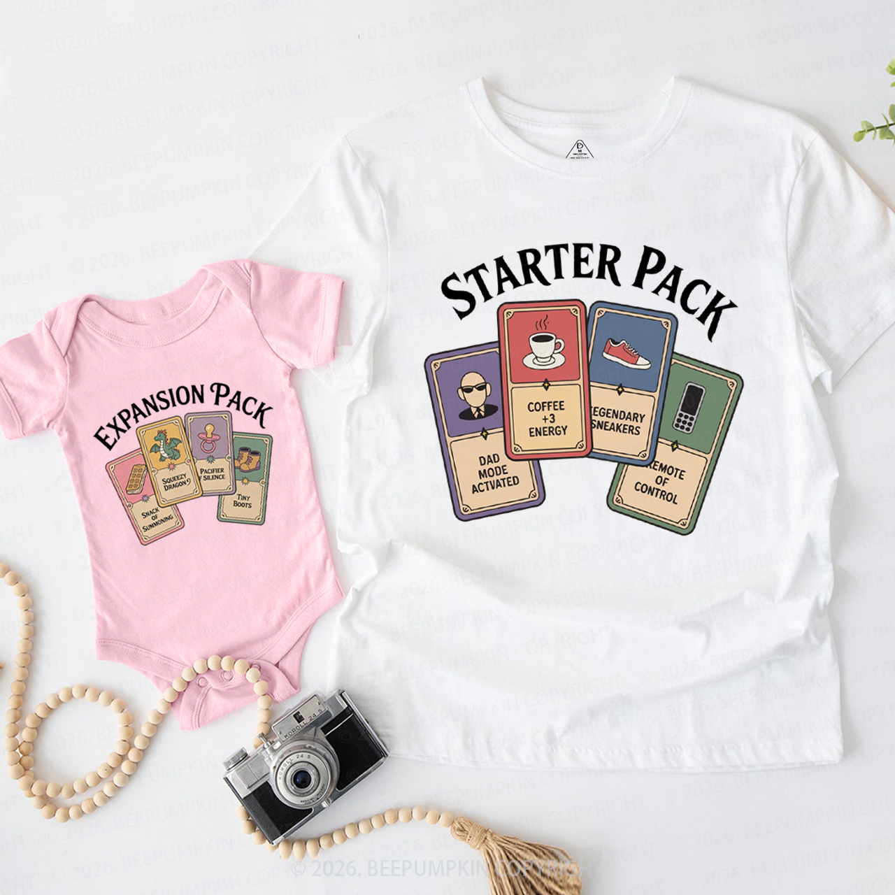 Starter Pack & Expansion Pack Dad&Me Matching Shirts