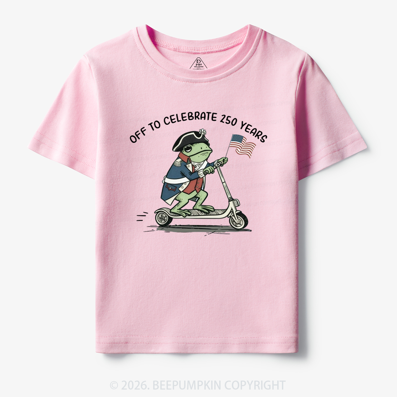 America 250 4th of July Toddler&Kid's Tees