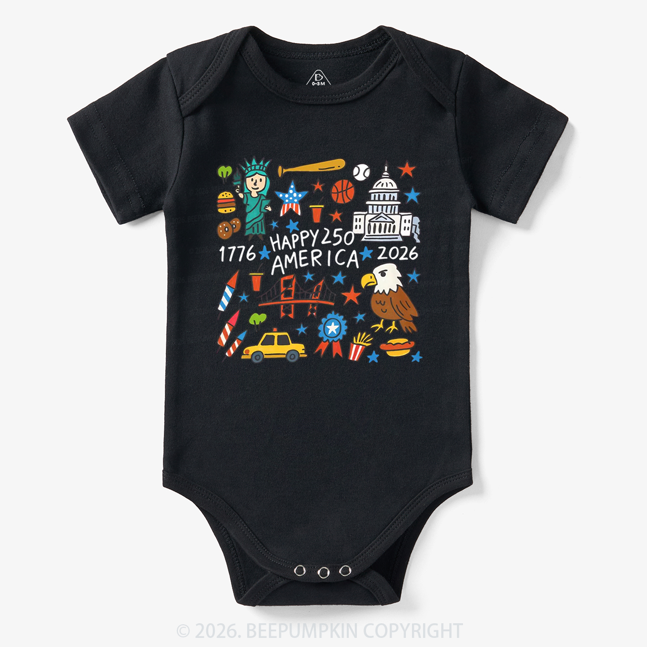 America 250th Anniversary Bodysuit