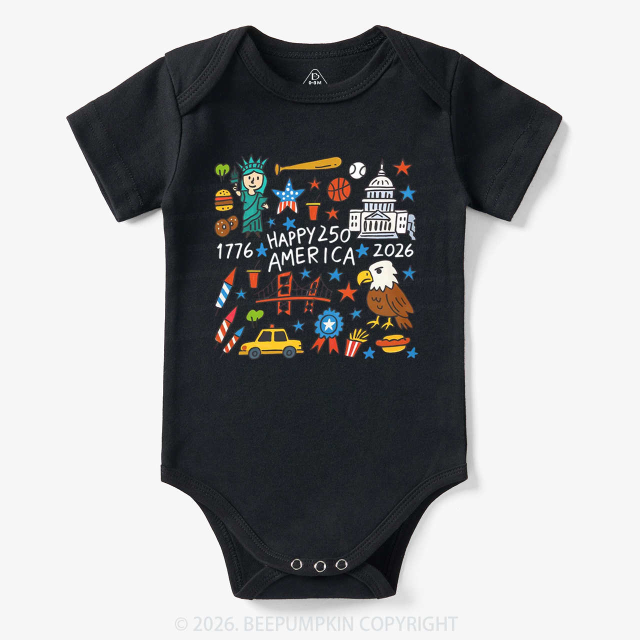 America 250th Anniversary Bodysuit