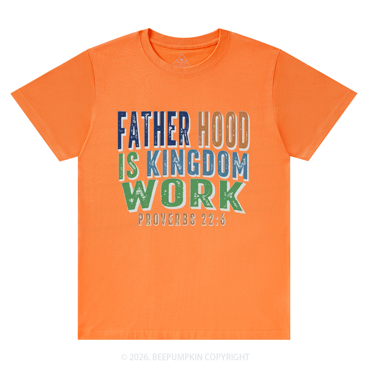 Christian Dad Fatherhood Is Kingdom Work T-Shirts