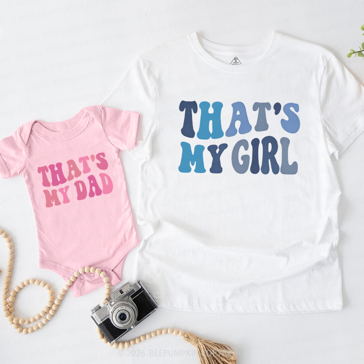 That's My Girl That's My Dad Dad&Me Matching Shirts