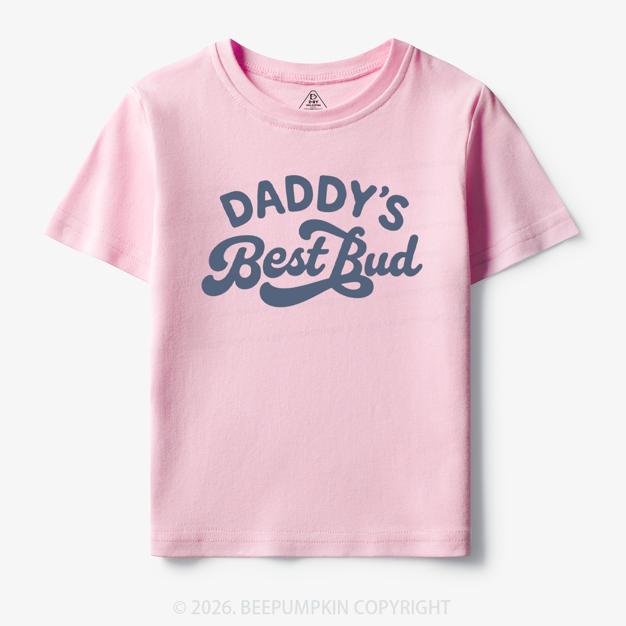 Daddy's Best Bud Cute Toddler&Kid's Tees