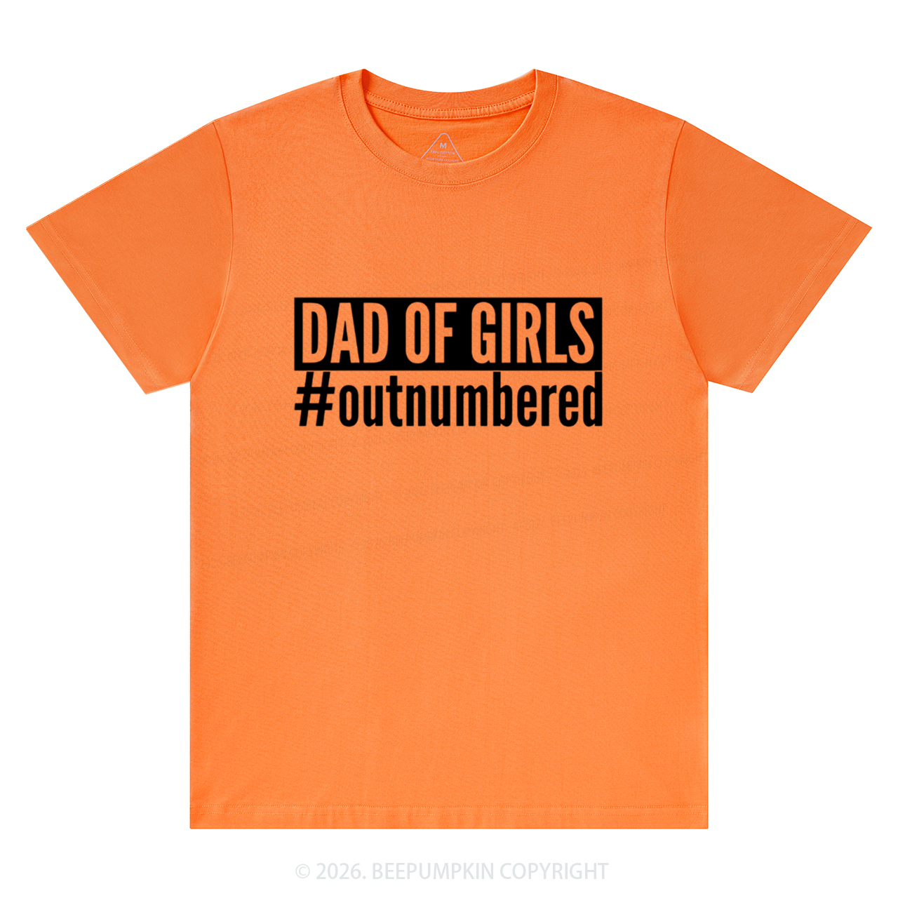 Dad Of Girls Outnumbered T-Shirts
