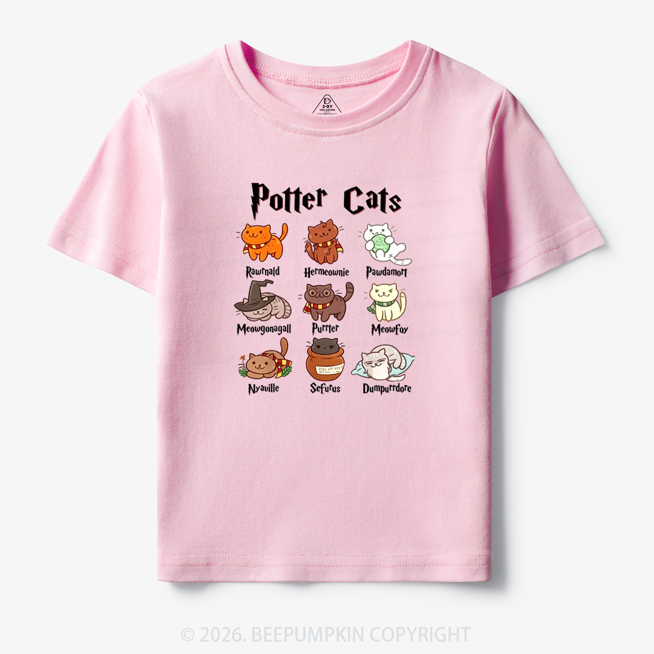 Funny Cat Toddler&Kid's Tees