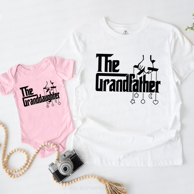 The Grandfather Grandson Granddaughter Grandpa&Me Matching Shirts