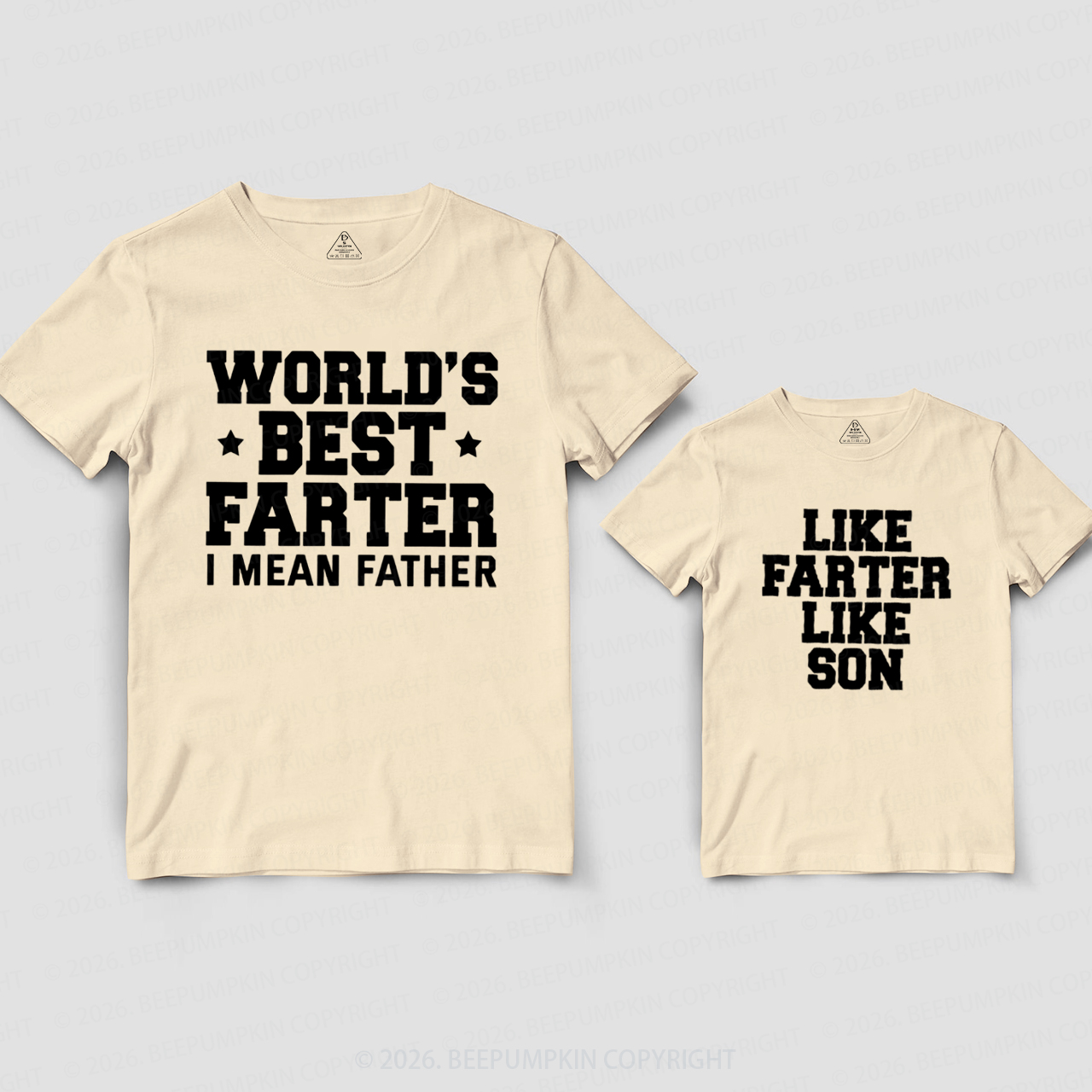 Best Farter I Mean Father Like Son Like Daughter Dad&Me Matching Shirts