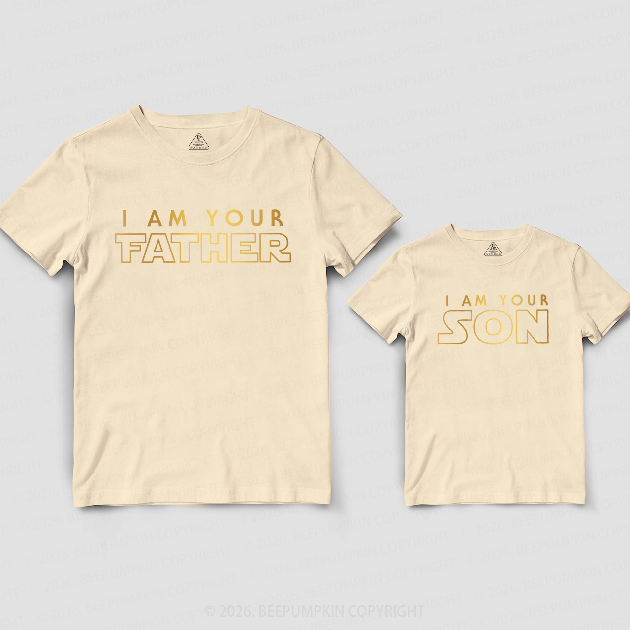 I Am Your Father Your Son Your Daughter Dad&Me Matching Shirts