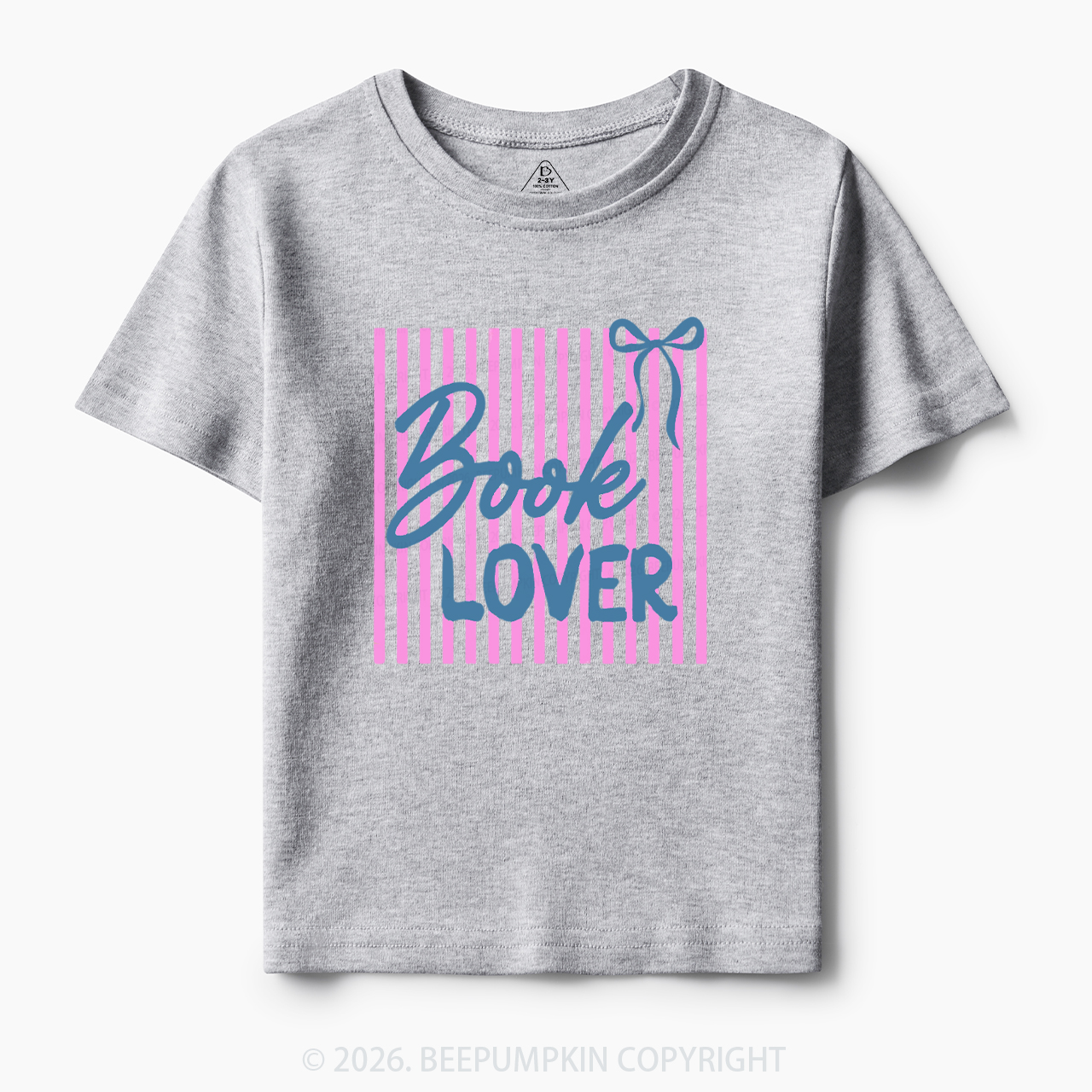 Coquette Book Preppy Stripes Toddler&Kid's Tees