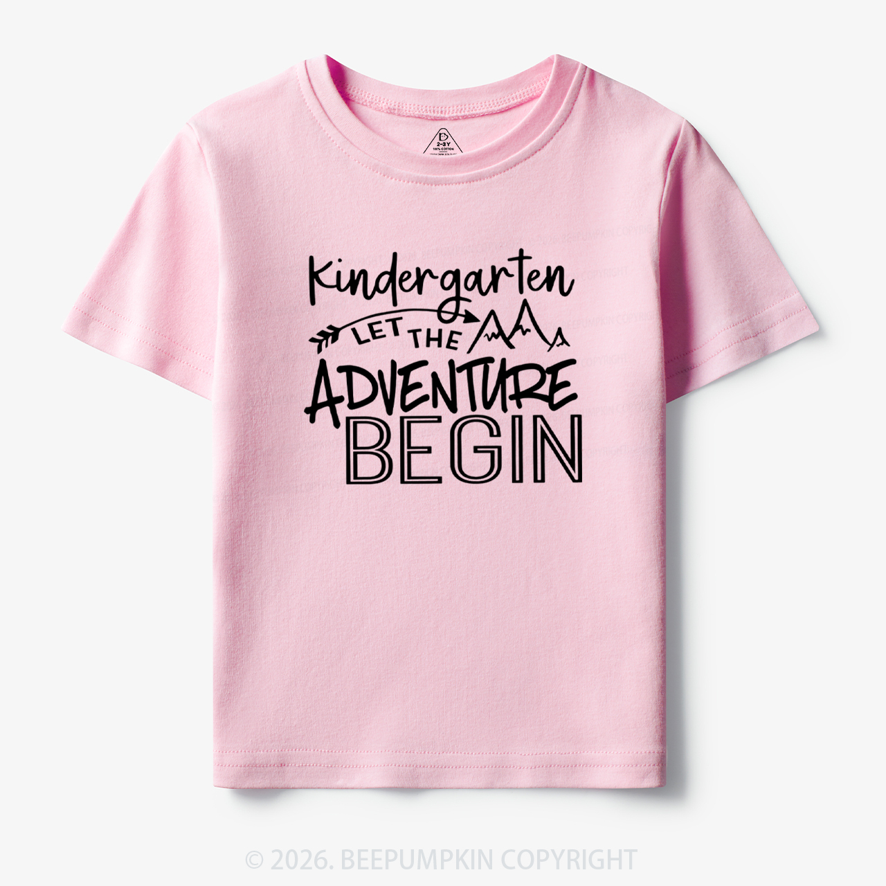Personalized Kindergarten Let The Adventures Begin Toddler&Kid's Tees