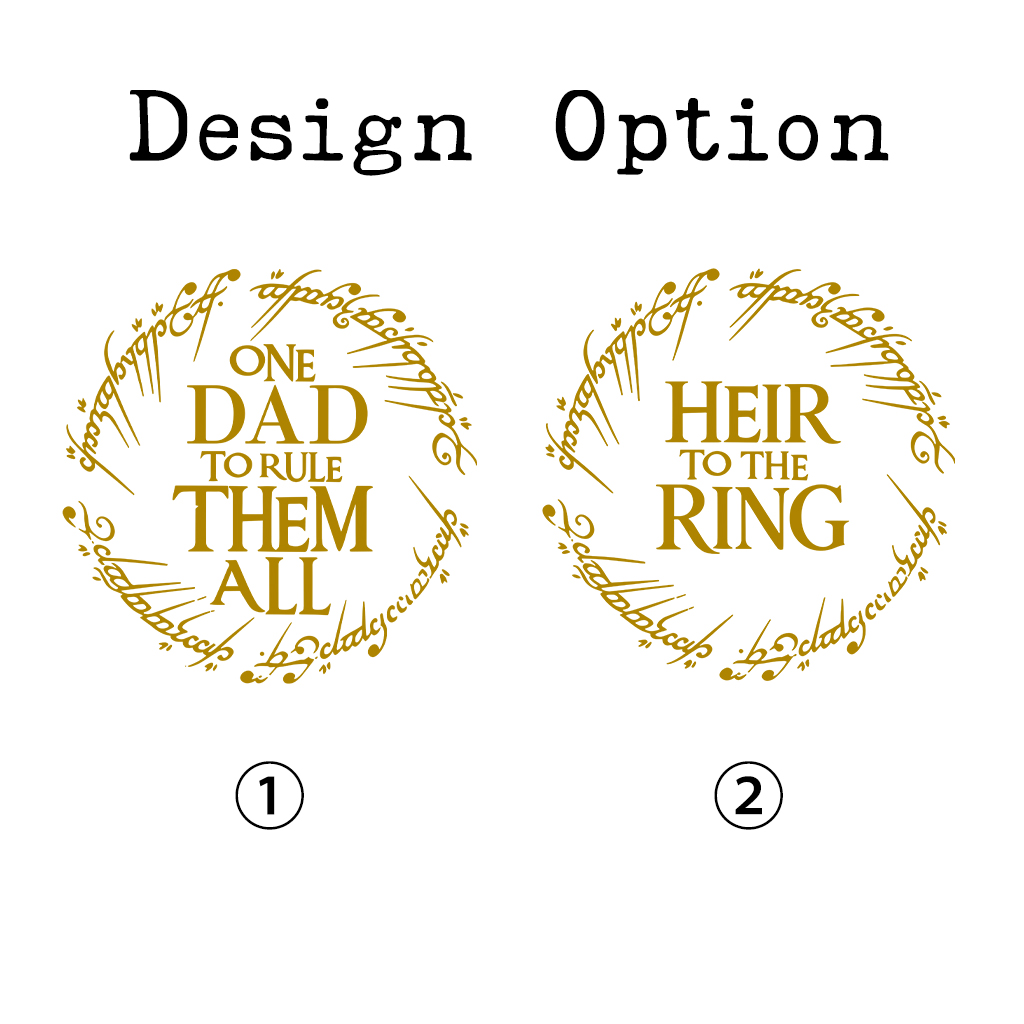 One Dad To Rule Them All Dad&Me Matching Retro Raglan T-shirt