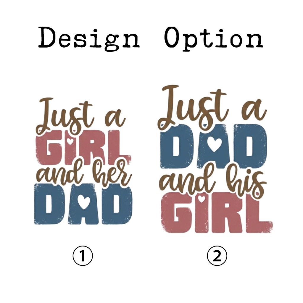 Just A Dad And His Girl Dad&Me Matching Retro Raglan T-shirt