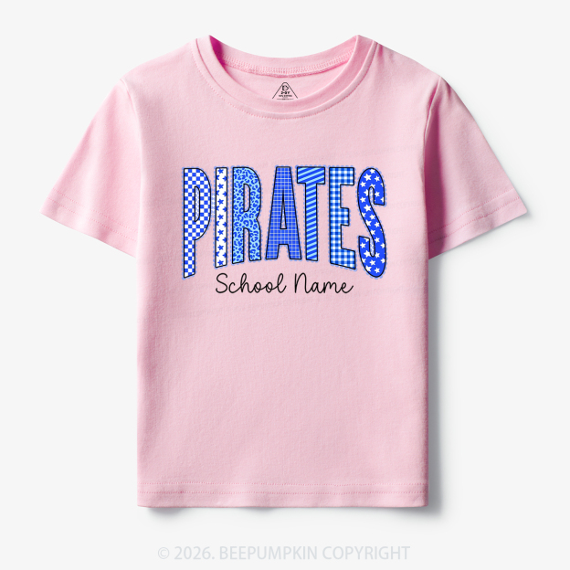 Personalized School Name School Spirit Toddler&Kid's Tees