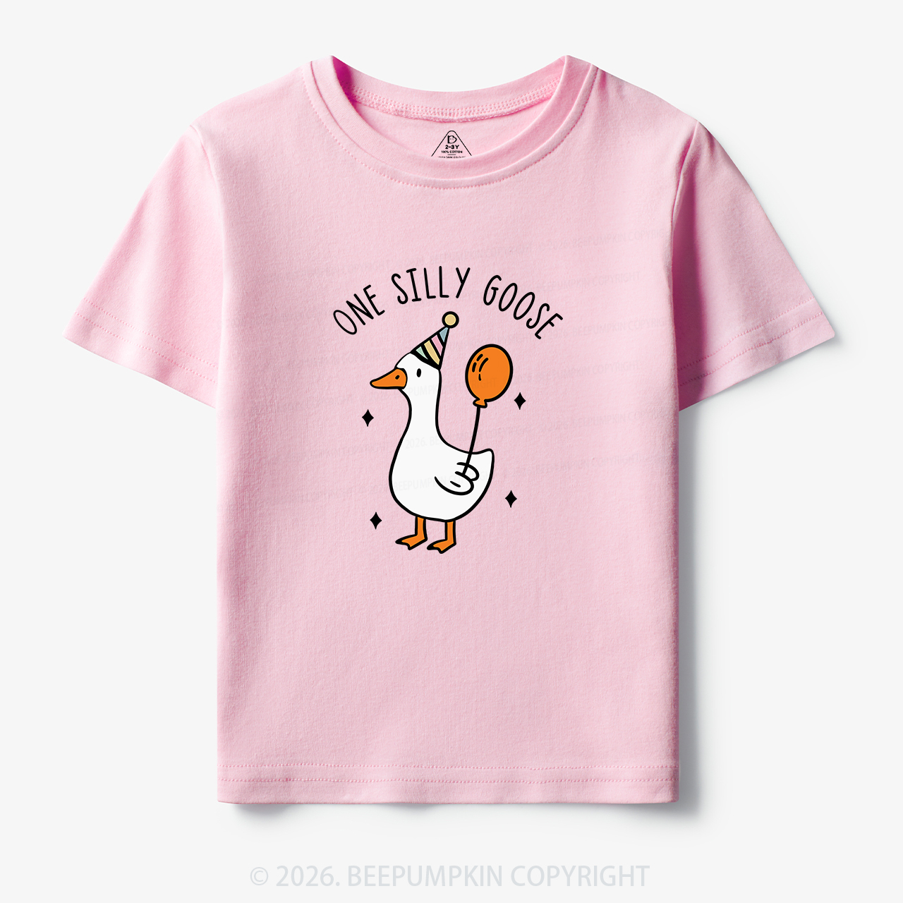 One Silly Goose Toddler&Kid's Tees Beepumpkin 7