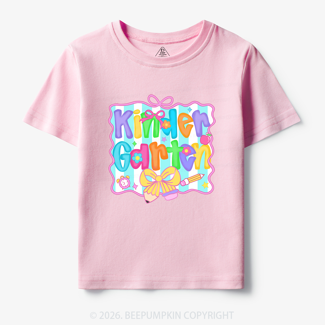 Personalized Preppy Back To School Bundle Toddler&Kid's Tees Beepumpkin