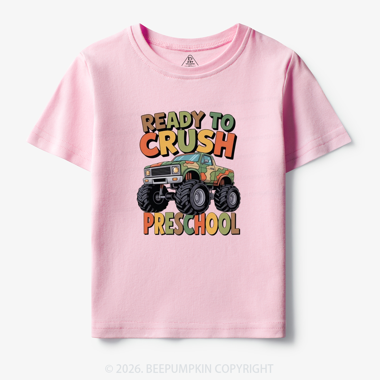 Personalized Ready To Crush School Toddler&Kid's Tees