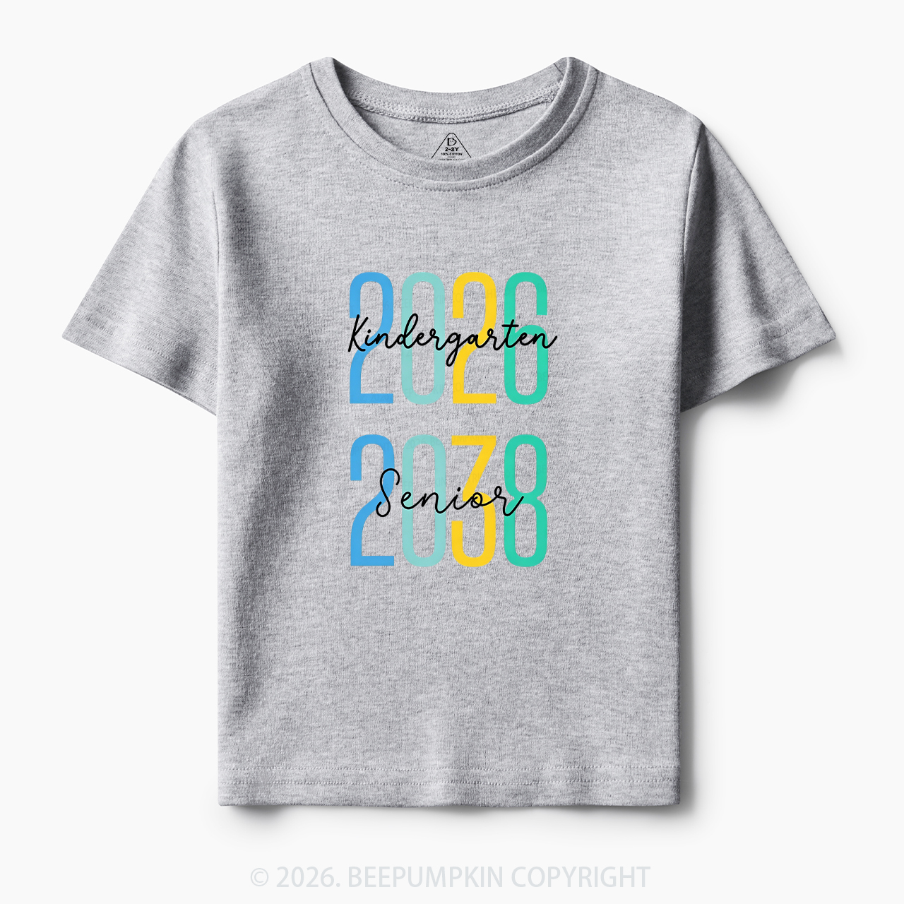 Class of 2026 Kindergarten 2038 Senior Toddler&Kid's Tees