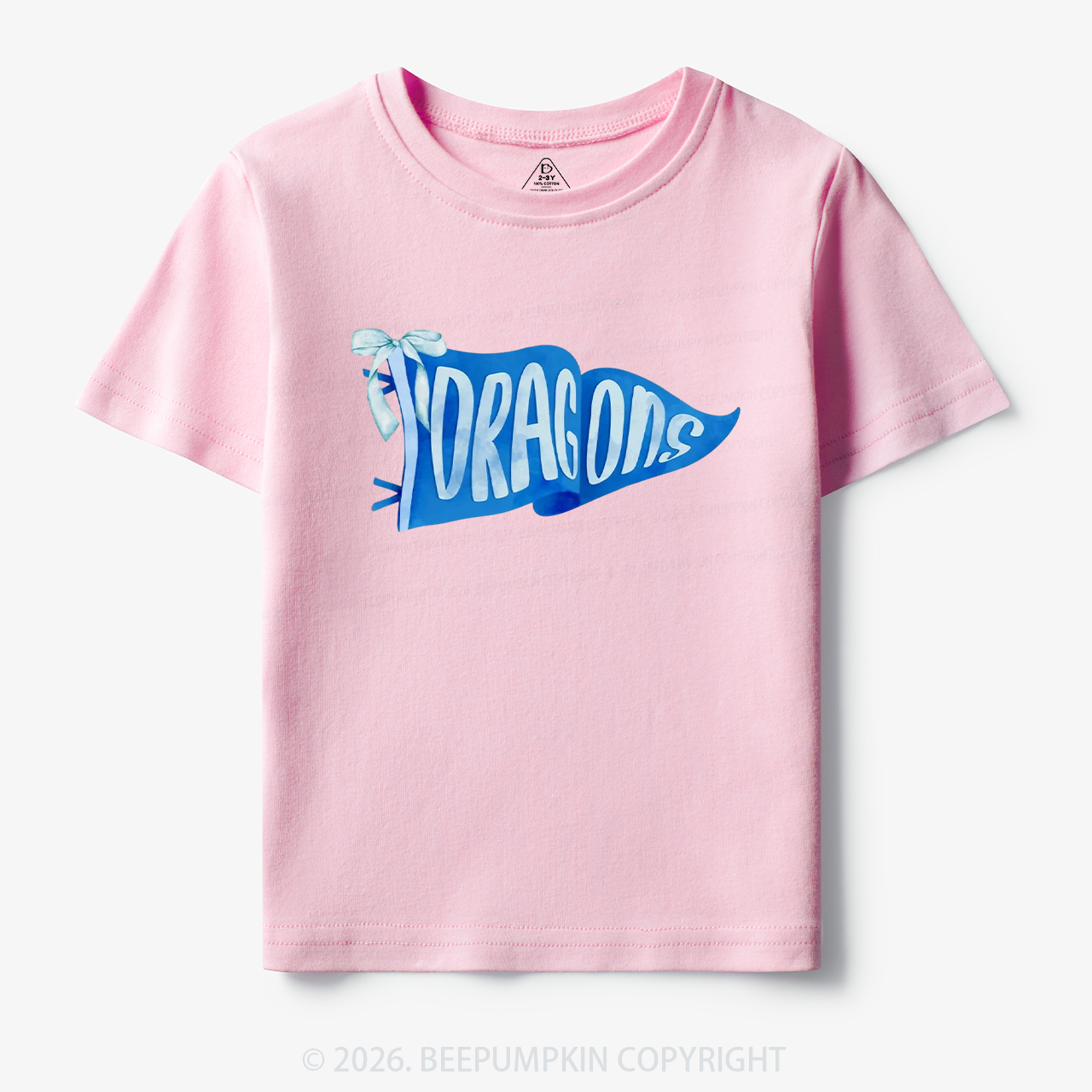 Personalized School Spirit Team Back To School Toddler&Kid's Tees