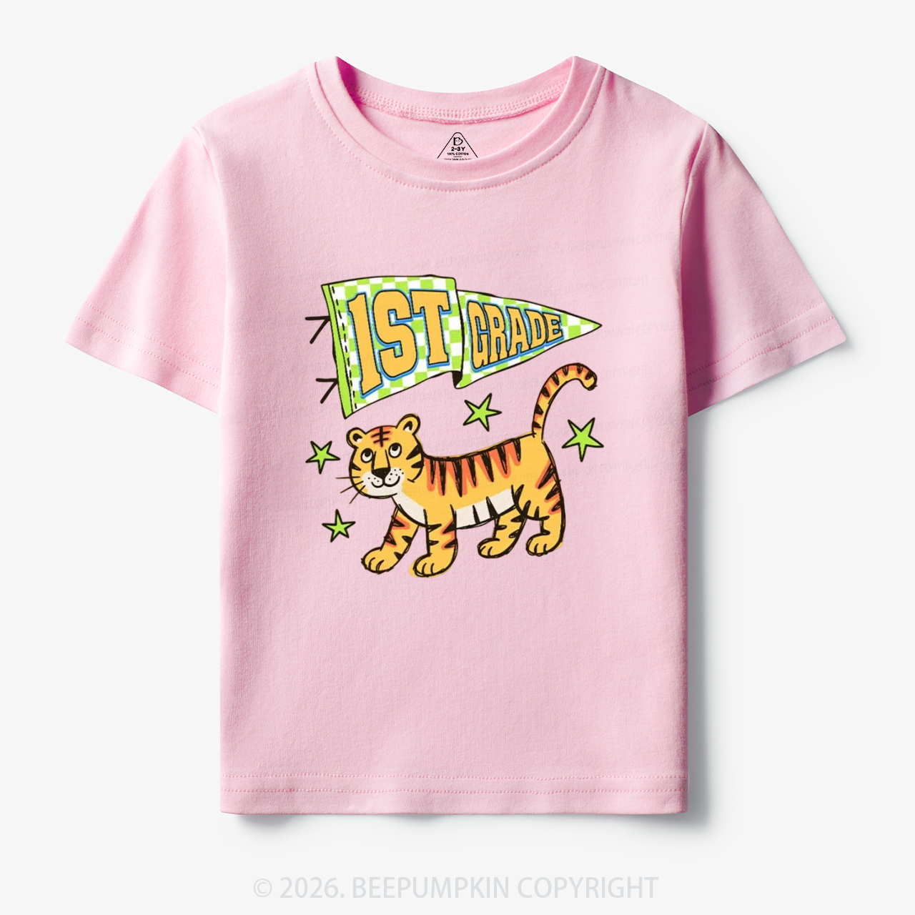 Personalized Animal Grade Back To School Toddler&Kid's Tees