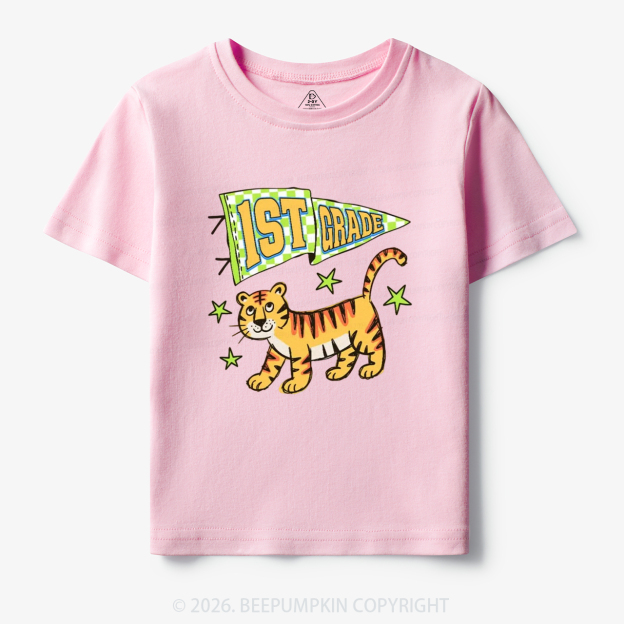 Personalized Animal Grade Back To School Toddler&Kid's Tees