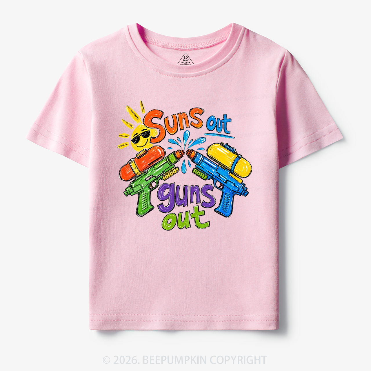 Funny Summer Suns Out Toddler&Kid's Tees