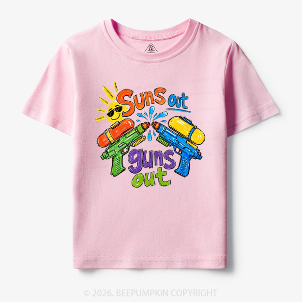 Funny Summer Suns Out Toddler&Kid's Tees