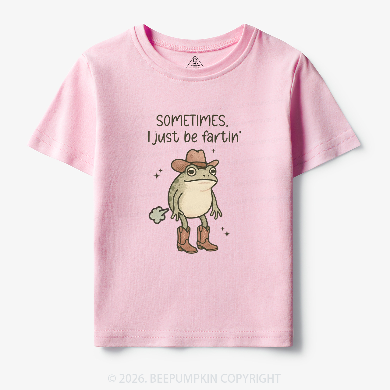 Sometimes I Just Be Fartin' Funny Western Toddler&Kid's Tees