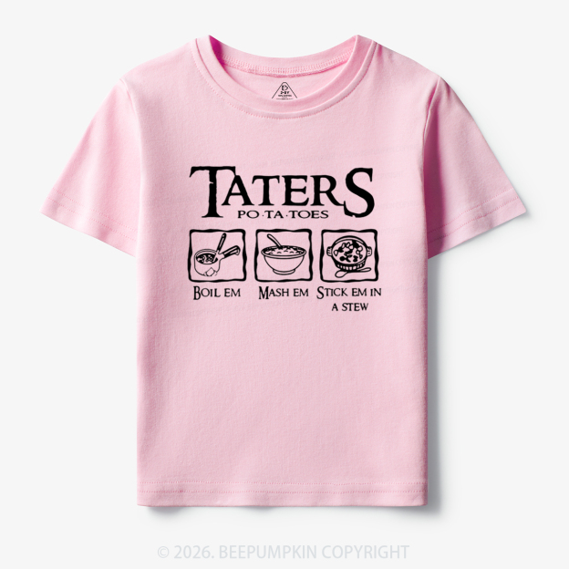 Taters Potatoes Funny Toddler&Kid's Tees