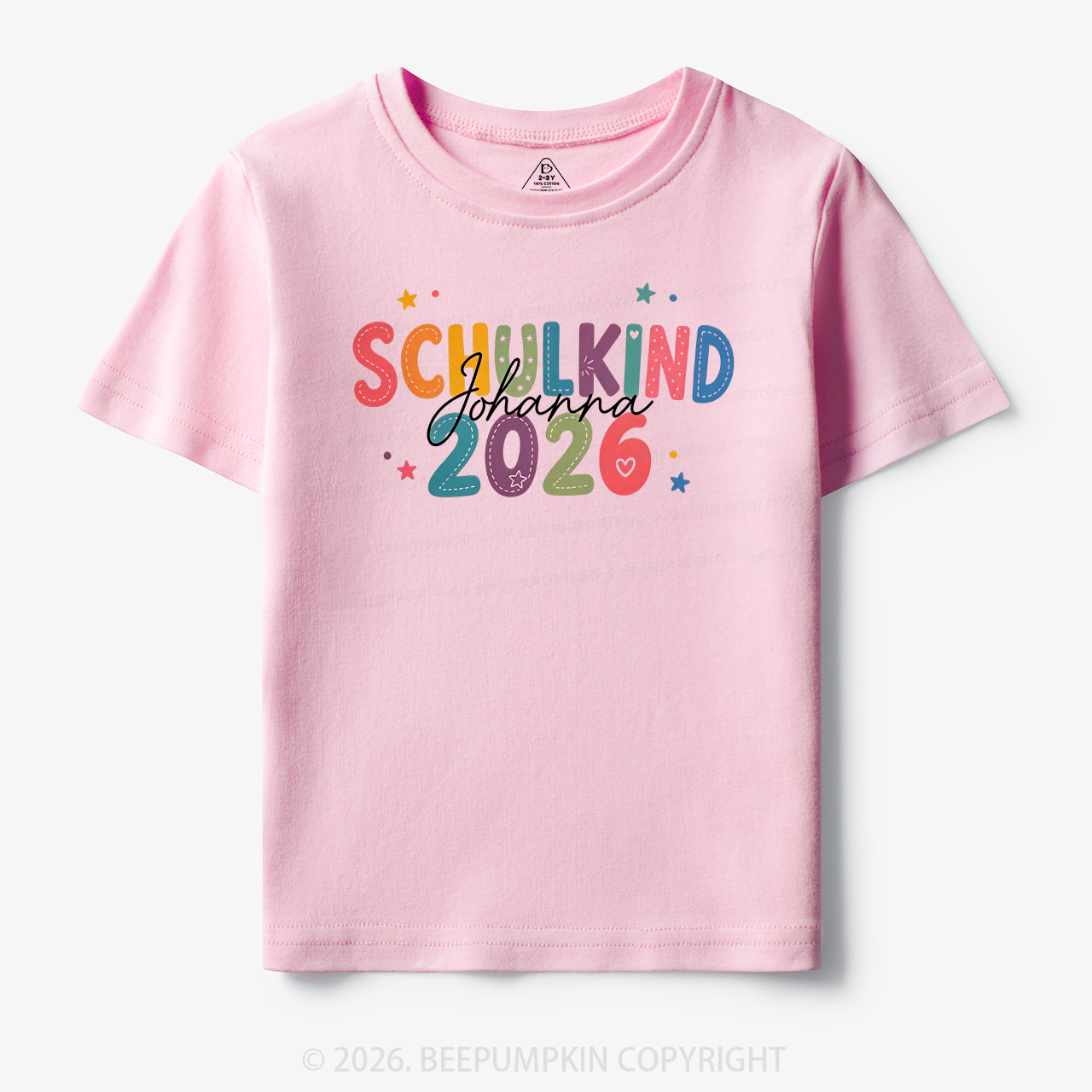 Personalized Schulkind First Day of School Toddler&Kid's Tees