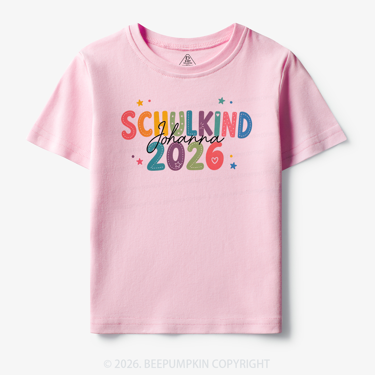 Personalized Schulkind First Day of School Toddler&Kid's Tees