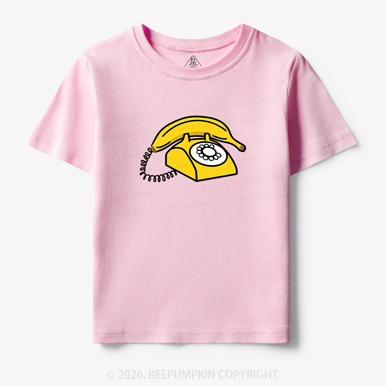 Banana Phone Cute Funny Toddler&Kid's Tees