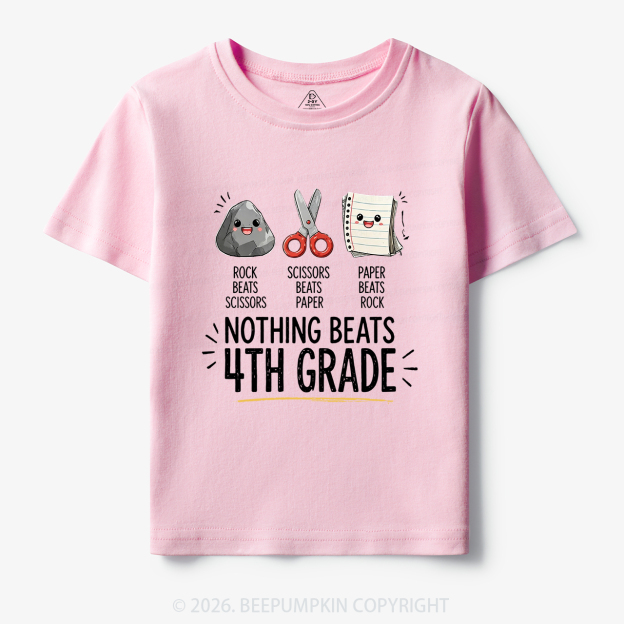 Personalized Rock Paper Scissors Back To School Toddler&Kid's Tees