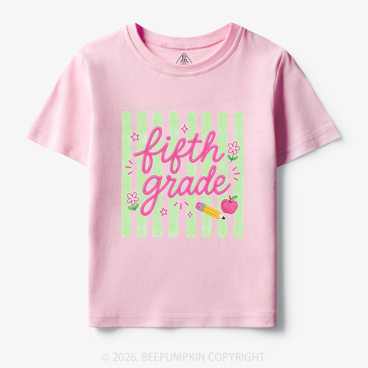 Personalized Pastel Classroom Grade Toddler&Kid's Tees