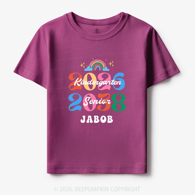 Personalized Kindergarten Senior Toddler&Kid's Tees