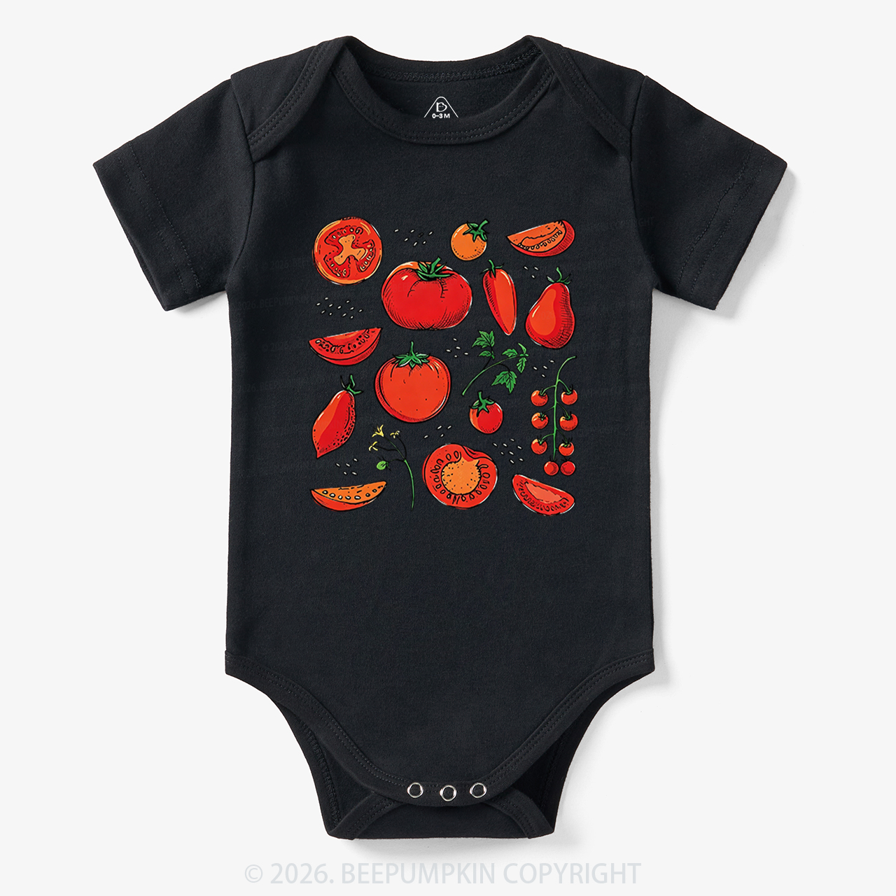 Tiny Tomato Patch Bodysuit