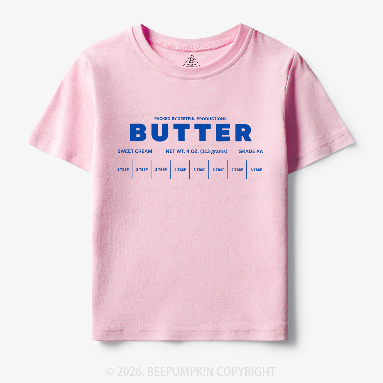 Butter Stick Label Sweet Cream Baking Toddler&Kid's Tees
