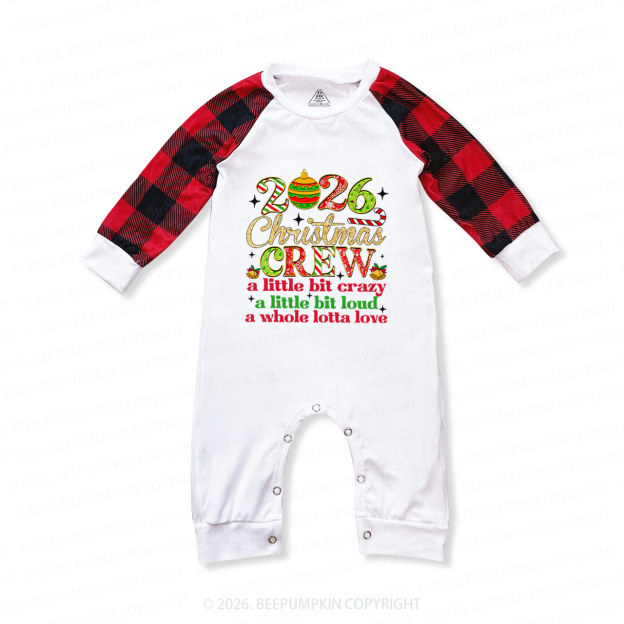 Christmas Crew 2026 Family Matching Pajamas