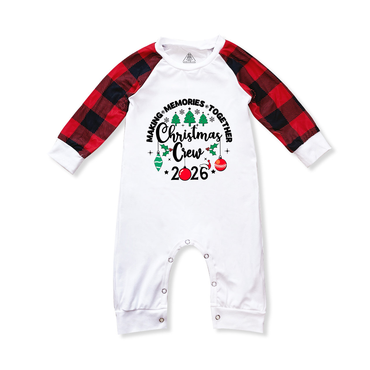 Christmas Crew 2026 Family Matching Pajamas