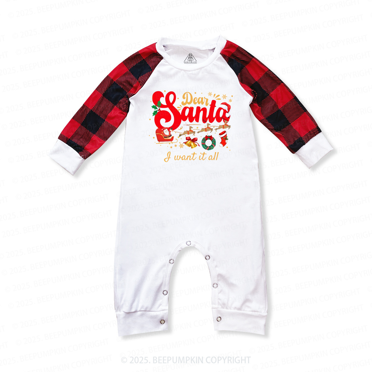 Personalized Dear Santa Family Matching Pajamas