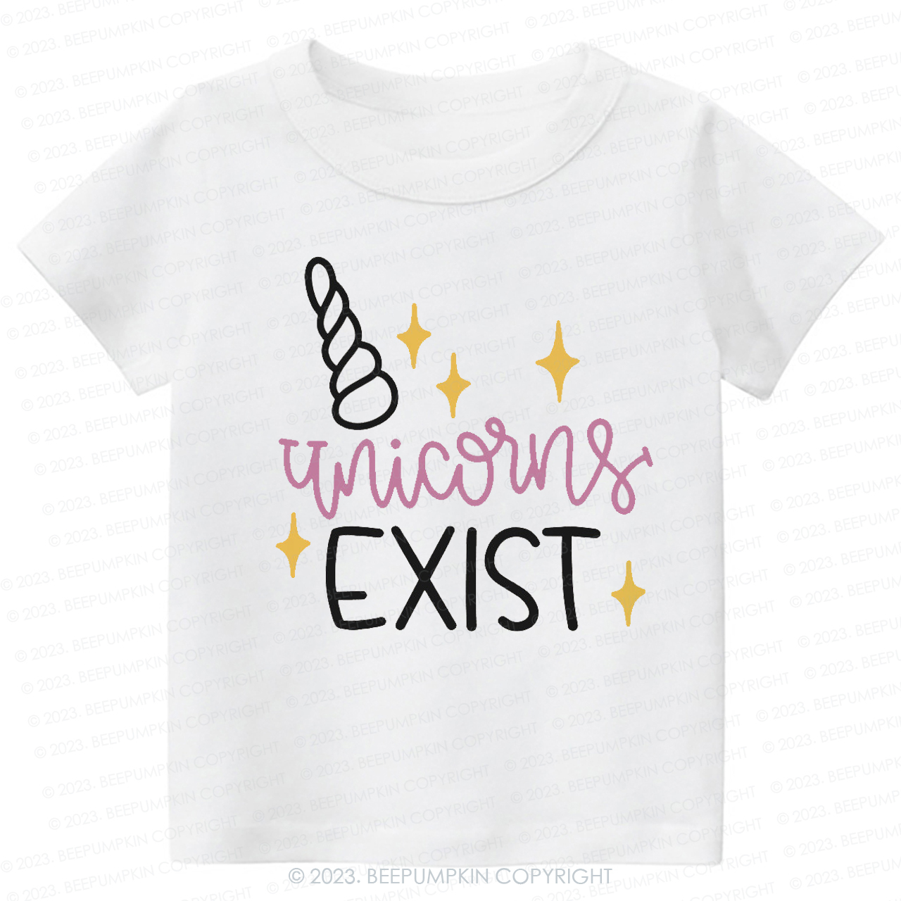 Unicorn Exist Squad Birthday Kids Shirt