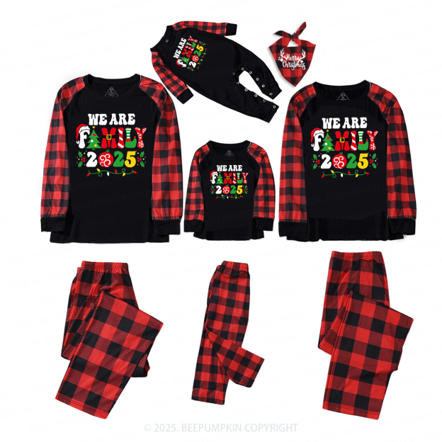 We Are Family 2025 Christmas Matching Pajamas Beepumpkin