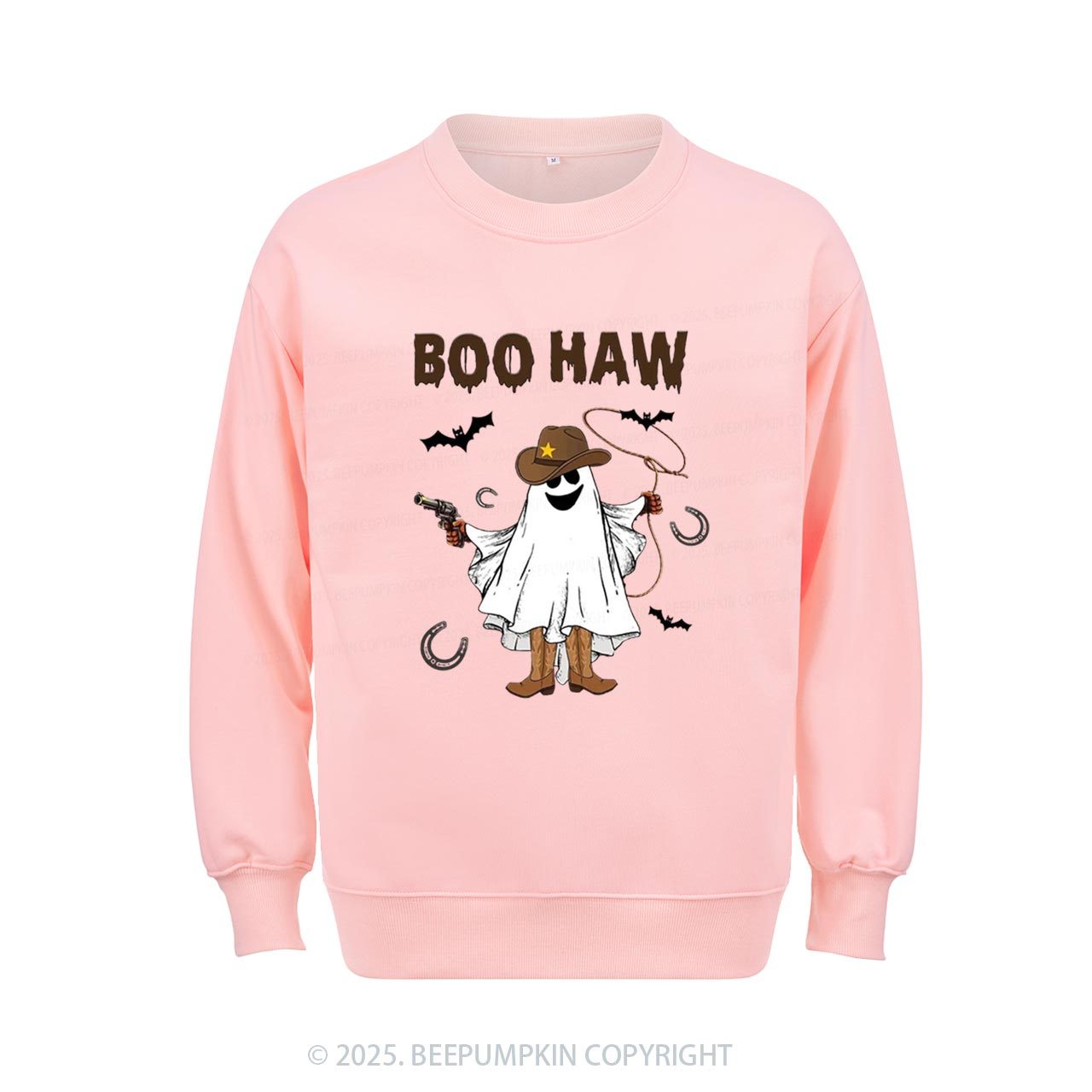 Boo Haw Halloween Sweatshirt Beepumpkin