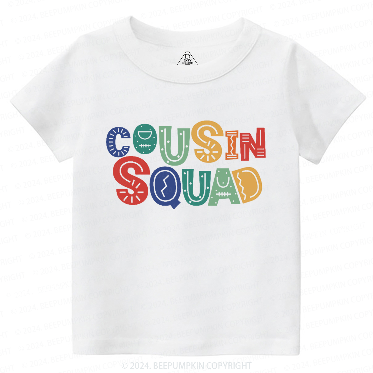 Cousin Squad Candy Toddler&Kids Tees 