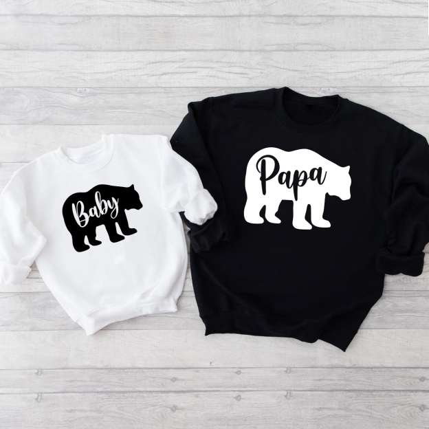 Bear Group Family Matching Sweatshirts