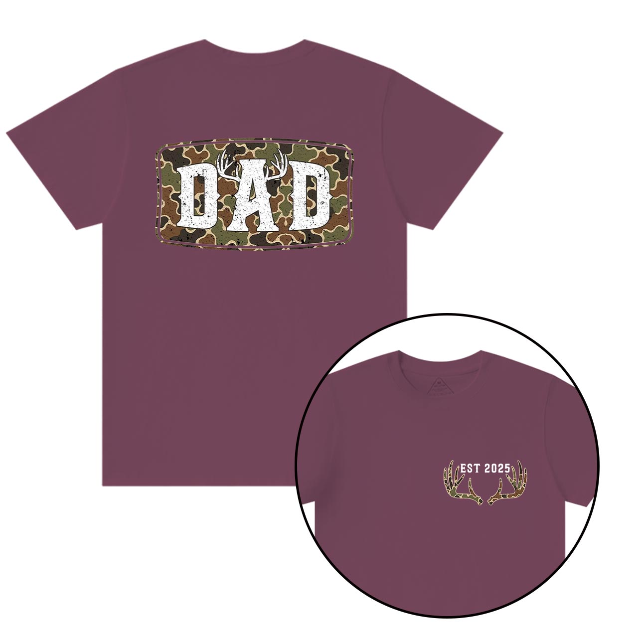 Camo Dad T-shirt