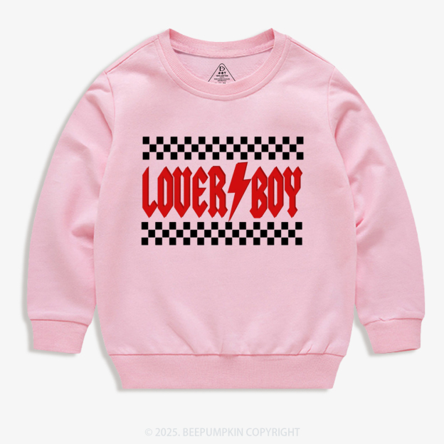 Lover Boy Valentine's Day Kid's Sweatshirt