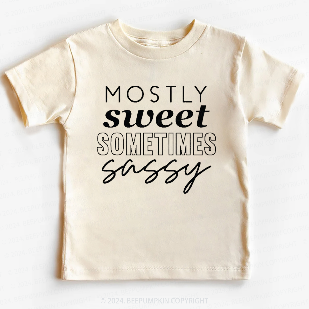 Mostly Sweet Sometimes Sassy Toddler&Kids Tees