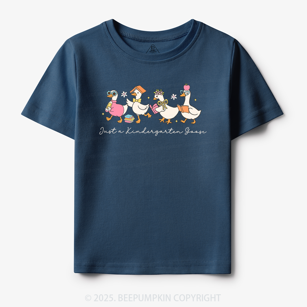 Personalized Back To School Goose Toddler&Kid's Tees Beepumpkin
