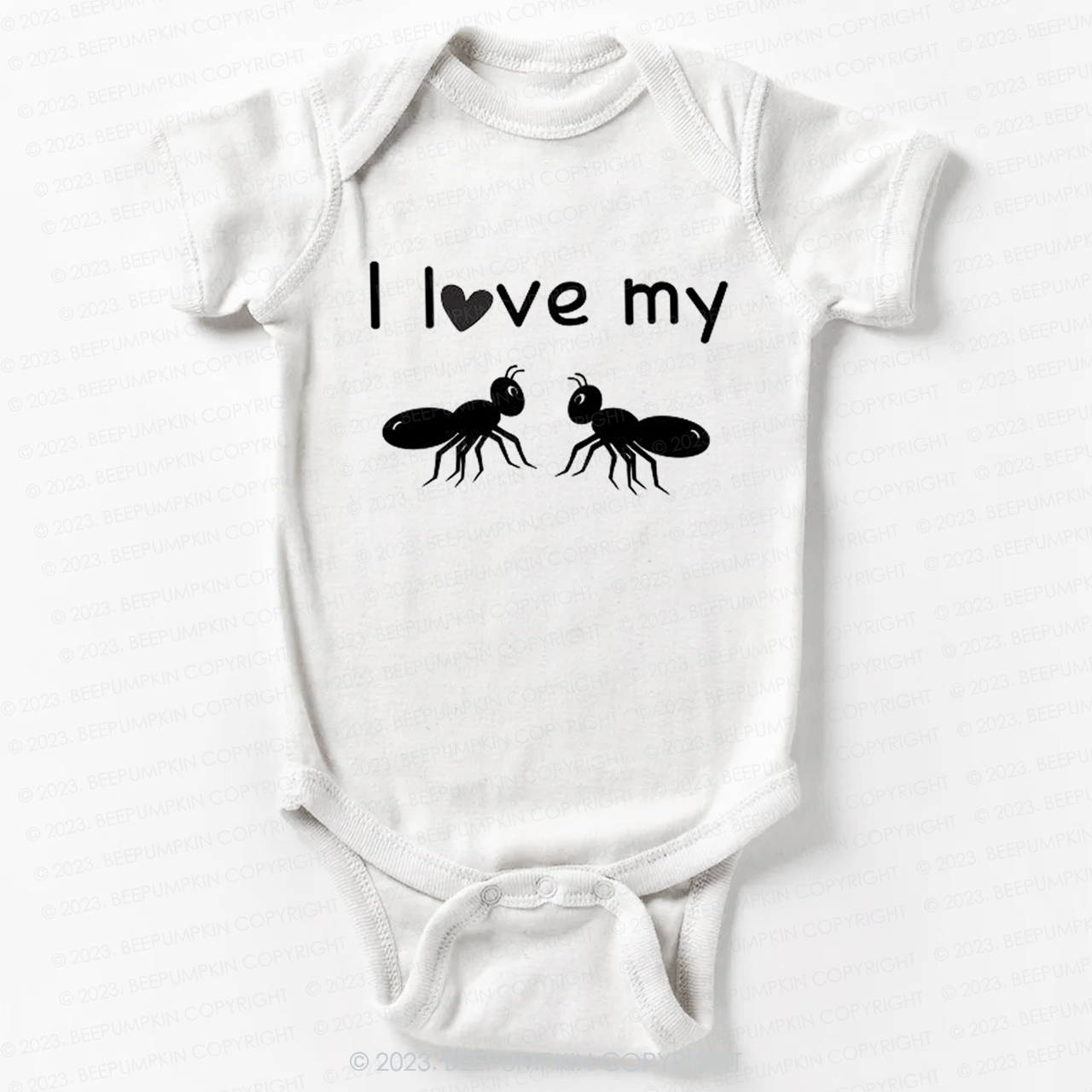 I Love My Aunts Bodysuit For Baby